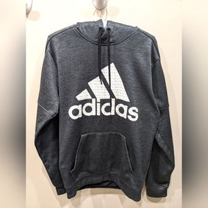 Men Adidas's logo hoodie dark grey sz S